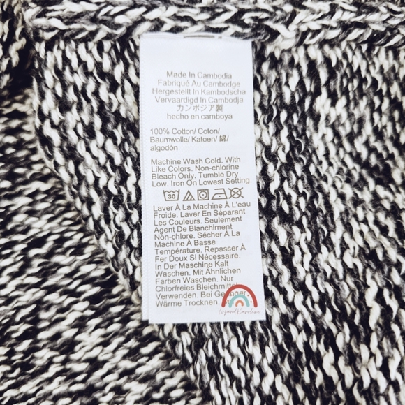 New! J. Crew Marled 2025 Rollneck Sweater in Black Carbon Ivory - Picture 12 of 12